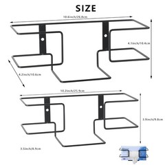 Versatile Wall Mounted Glove Holder – Includes 2 Holders and Accessories