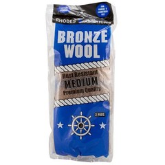 3-Pack Rhodes American Grade 3 Medium Bronze Wool Pads