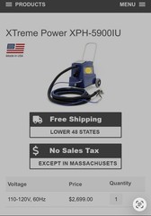 Daimer XTreme Power XPH-5900IU Walk-Behind Carpet Extractor, Wand, 110-120V