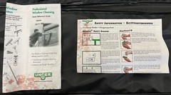 UNGER TRS00 WINDOW CLEANING KIT, 96″ TELESCOPING POLE, 3U454, NEW!!