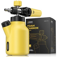 AUTOWN Foam Cannon for Pressure Washer, Car Wash Sprayer with Yellow