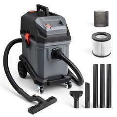 11 Gallon Wet Dry Shop Vacuum, 5.5 HP Portable with Self – Cleaning, 1350W, 20ft