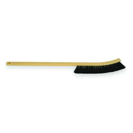 Tough Guy 1Vag9 1 In W Radiator Brush, 15 In L Handle, 10 In L Brush, Black,