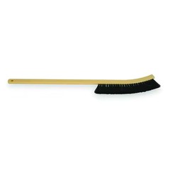 Tough Guy 1Vag9 1 In W Radiator Brush, 15 In L Handle, 10 In L Brush, Black,