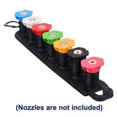 M MINGLE Pressure Washer Nozzle Holder, Holds 7 Tips with 1/4 Inch…