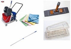 Cleaning Trolley Mop Set 40 cm Floor Mop Mop Floor Mop Set Micro
