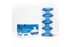 Member’s Mark Flushable Wipes Fresh Scent 540 Count Soft & Gentle Pack
