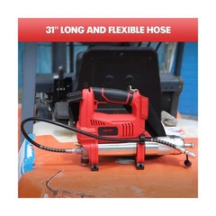 Mellif Power Grease Gun, 10,000 PSI, Brushless Motor, 5 Variable Speed, 14 OZ…