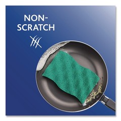 O-Cedar 169431PK Scrunge Non-Scratch Scrub Sponge – Green/Blue (2/Pack) New