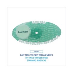 Boardwalk CURVECMECT Curve Air Freshener – Cucumber Melon, Green (60/CT) New