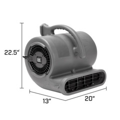 Air Mover with 1/2 HP Motor Heavy Duty Stackable Carpet Dryer Floor Blower Fan