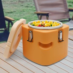 Insulated Food Pan Rack, 2.5gal Capacity, Durable 304 Stainless Steel with