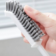 Sink Drain Crevice Brush Versatile 2-in-1 Precise Cleaning Tool Multi-Purpose