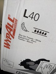 WypAll 5860 Dry L40 Wipes: 200 Sheets, 19.5″ x 42″ FREE Shipping