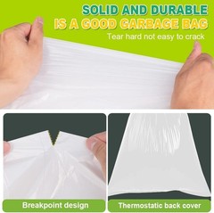 Medium Garbage Bags 8 Gallon /30 Liter Trash Bags Wastebasket Bin Liners Plas…