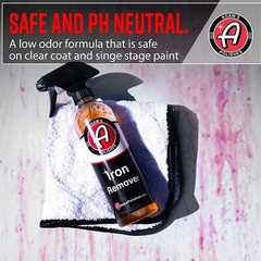 Adam’s Iron Remover 16oz Iron Out Fallout Rust Remover Spray For Car Deta NEW