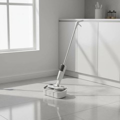 Rotating Mop Easy to Use Floor Cleaner Reusable Pads
