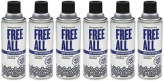 GASOILA RE12 Free All Rust Eater Deep Penetrating Oil 11oz Aerosol, 6 Pack