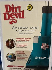 New Dirt Devil Broom Vac Lightweight Sweep Vacuum (BD20005MBL )