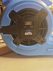 B-AIR 1/8 HP Air Mover Carpet Dryer Floor Blower Fan for Home Use in Blue