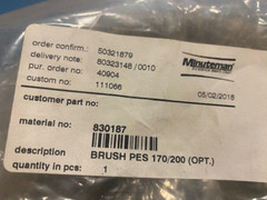 Minuteman 830187 BRUSH PES 170/200 (OPT.) for EZ Mop 360 MM14QP