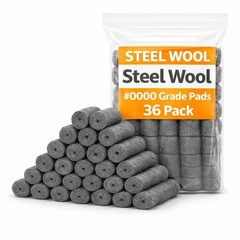 0000 Steel Wool for Mice Control 36 Pack Fine Grade Stainless Steel Wool Filling