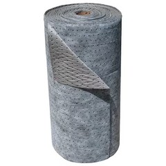 Oil-Dri-Sorbent Roll, 48 gal, 30 in x 360 ft, Universal, Gray, Polypropyl|121449