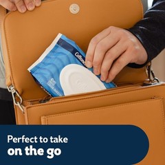 Cottonelle Fresh Feel Flushable Wet Wipes, Adult Wet Wipes, 8 Flip-Top Packs, 42