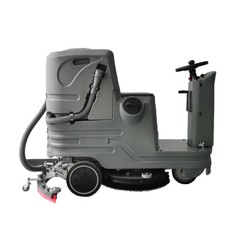 500X Automatic Battery-Powered Ride-On Floor Scrubber Machine,23.6 Brush