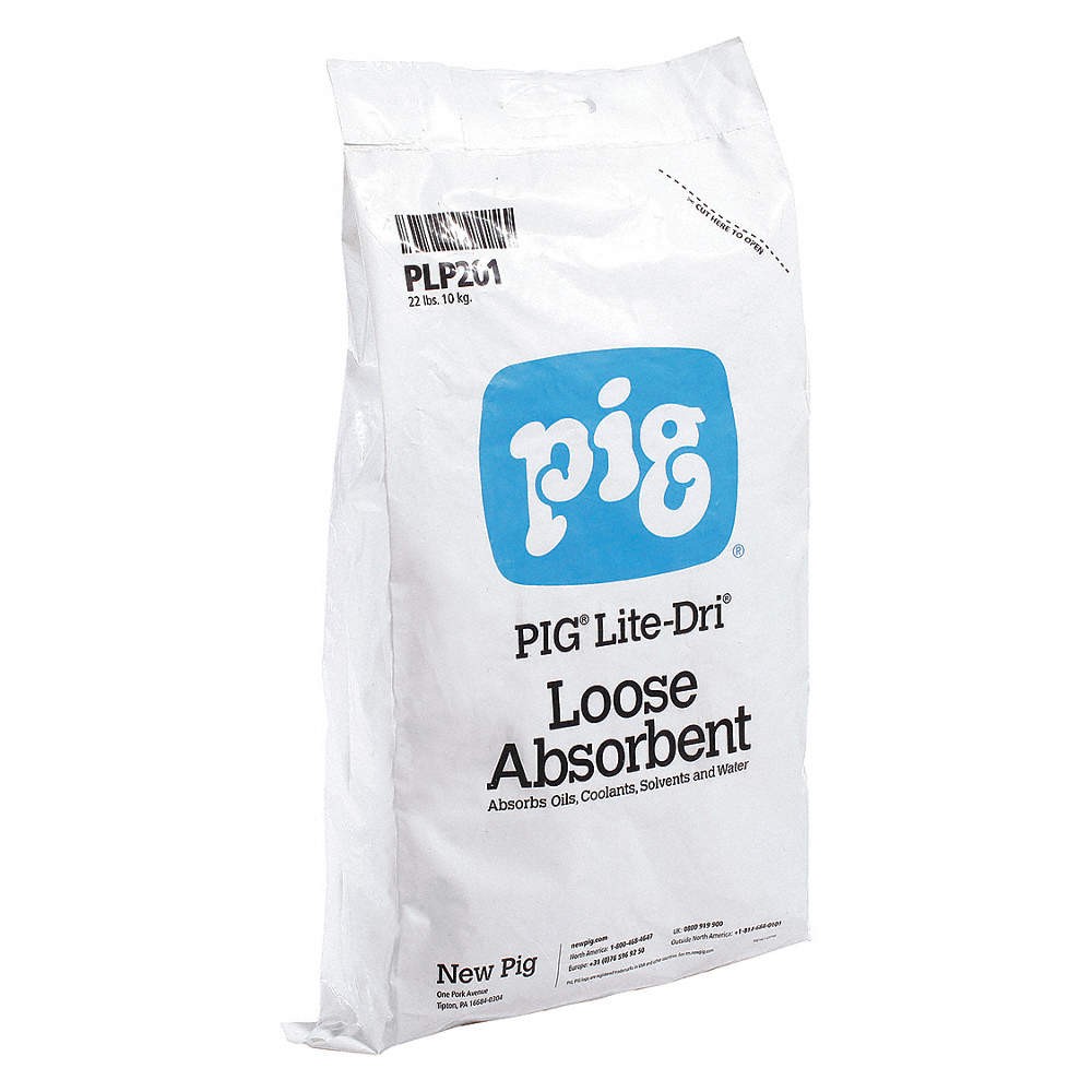 PIG PLP201 Lite-Dri Loose Absorbent,22 lb 30RC91