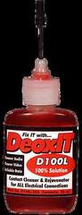 CAIG DeOxIT Liquid D100L-25C 100% solution with needle applicator