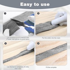 40FT Stainless Steel Wool Steel Wool Fill Fabric Roll for Walls Kitchen Garden