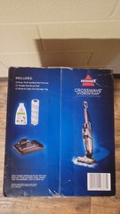 Bissell 3513 CrossWave HydroSteam Wet Dry Vacuum Titanium FREE SAME DAY SHIPPING