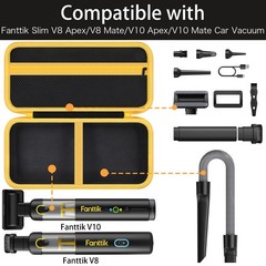 Baval for Fanttik Slim V8 Apex/V8 Mate/V10 Apex/V10 Mate Car Black Case