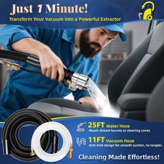 Better Extractor Hose Kit for Shop Vac, Universal Shop Vac Extractor Kit with…