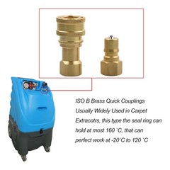 1Pack High Quality 1/4″ Quick Connector Kit Up to 5000-6000 PSI for Ball Valve