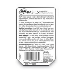 Dial Professional 33827 Liquid Hand Soap Refill – Unscented 6/CT New