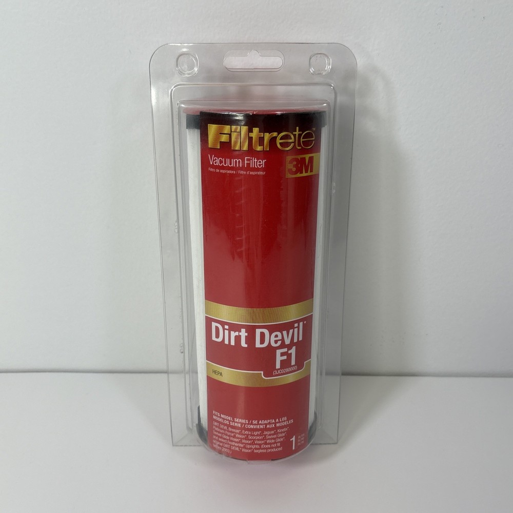 Filtrete HEPA Vacuum Filter F1 – Dirt Devil Vacuum Cleaners – NEW