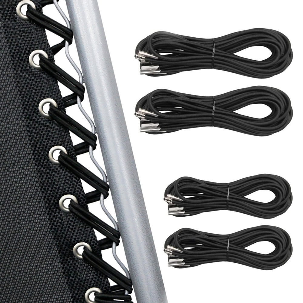 UNEEDE 4 Cords Zero Gravity 98.4 inches (long) x 65 (short), Black