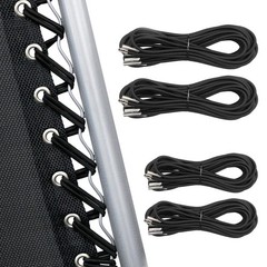 UNEEDE 4 Cords Zero Gravity 98.4 inches (long) x 65 (short), Black