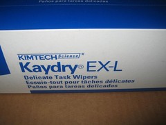 Kimtech 34721 EX-L Delicate Task Wipers Lint Guard Anti-Static Polyshield 2-Ply