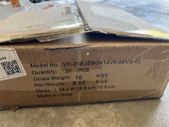 Lot (20) Victory Innovations VP20B 16.8V 6800 mAh Li-ion Battery, Brand New 2020