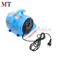 3 Speed Air Mover Carpet Dryer 1/2HP 2800CFM Floor Blower Carpet Drying Fan