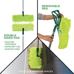 Pine-Sol 7-Piece Broom & Mop Cleaning Set – Angled Broom, Dustpan, Twist & Micro