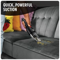 Dirt Devil Grab and Go+ 8V Cordless Handheld Vacuum Cleaner, Powerful Black