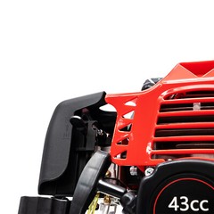 1.7hp Gas Power Walk Behind tractor dirt snow Sweeper Broom Driveway Walkway USA