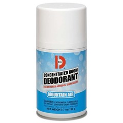 Big D Industries Metered Concentrated Room Deodorant, Mountain Air Scent, 7 oz A