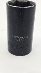CASOMAN 1-1/4″ drive deep impact socket 6 point Chrome vanadium