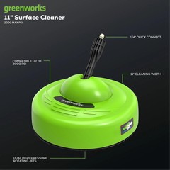 Greenworks 11″ Surface Cleaner Universal Pressure 11″, Original Version