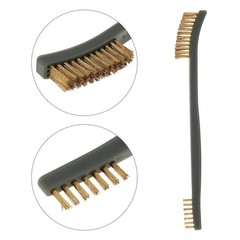 OriGlam Mini Wire Brush Set, Paint and Dirt Remover, Cleaning Welding Black